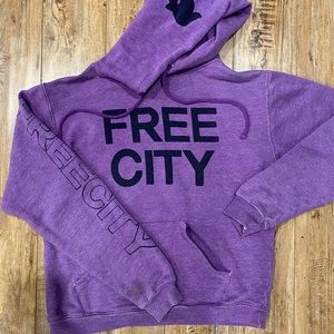 Free City Purple Hoodie (Size 2)